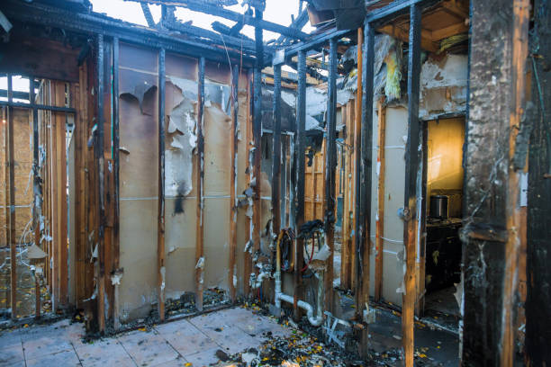Professional Fire Damage Assessment technician working in South Whittier, CA